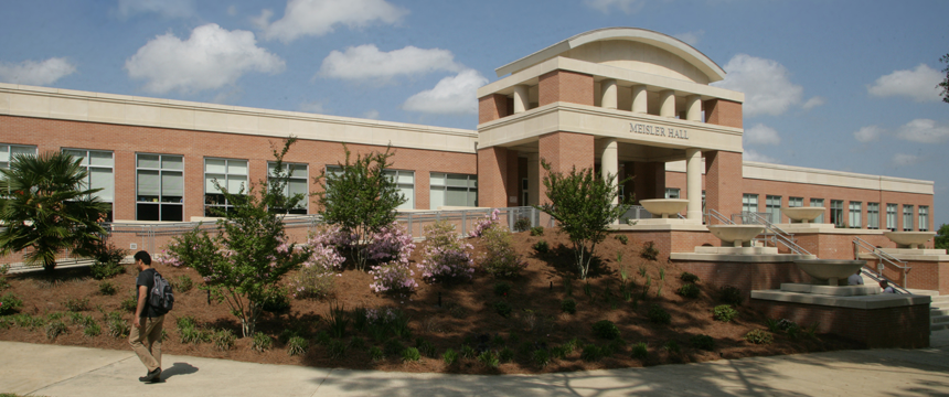 meisler hall entrance east side