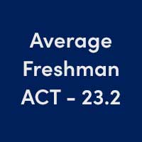 Average Freshman ACT - 23.9