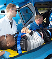 Allied Health Participates in Mass Casualty Drill