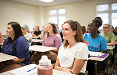 Students in the classroom