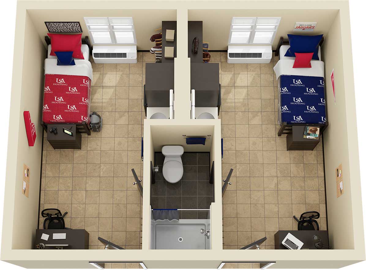 3D floor plan of Stokes