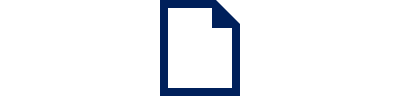 Blank paper icon