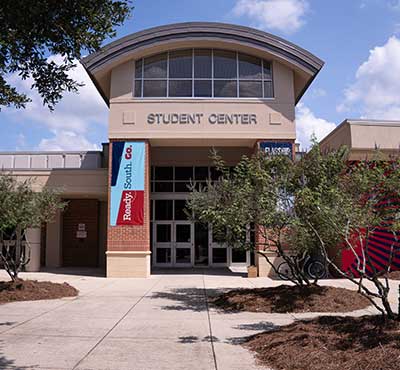 Front of Student Center